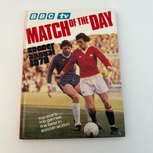 BBC TV MATCH OF THE DAY SOCCER ANNUAL 1979